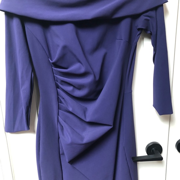 Chiara Boni Shawl Collar Dress - La Petite Robe - Picture 2 of 4